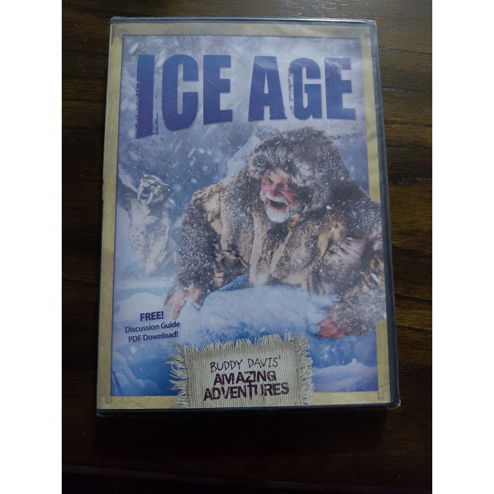 Buddy Davis Amazing Adventures: Ice Age DVD (2017) Brand New & Sealed!